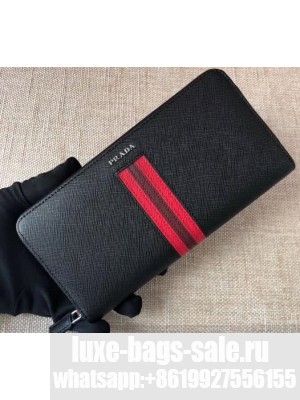Prada Leather Men's Document Holder Wallet 2ML317 2M1317 15