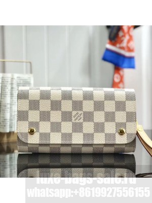Louis Vuitton Kasai Damier Azur Canvas Clutch N58080 2019 Collection