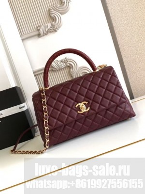 Chanel LARGE FLAP BAG WITH TOP HANDLE 92991-7