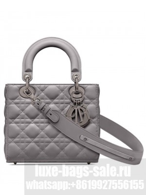 Christian Dior Lady Dior My Abcdior Bag Gray
