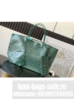 Goyard Saint Louis GM Bag Green