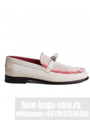 Hermes Women's Destin Loafer Pink