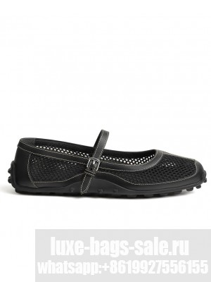 Hermes Women's Kichu Ballet Flat Black