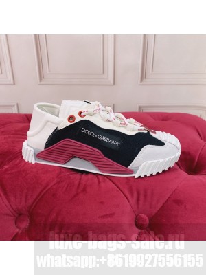 DOLCE & GABBANA NS1 SLIP ON SNEAKERS IN MIXED MATERIALS 2022 02