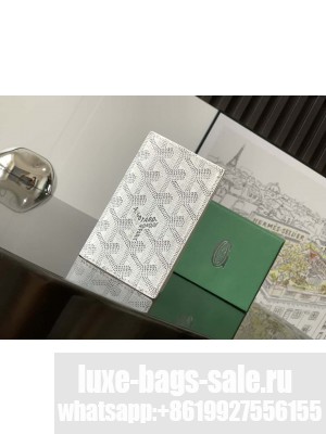 Goyard Saint-Pierre Card Wallet White