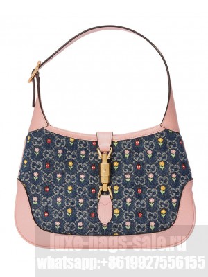 Gucci Jackie 1961 Small Shoulder Bag Blue