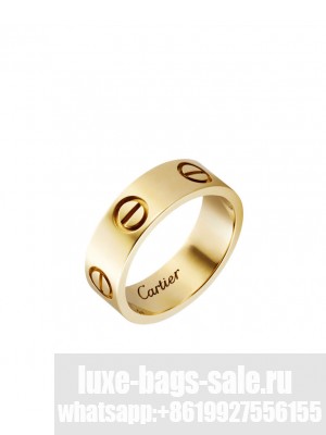 Cartier Women's Love Ring 18k Yellow Gold Golden