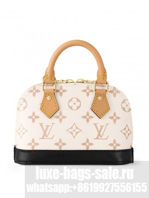 Louis Vuitton Nano Alma M46895 Cream