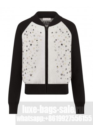Christian Dior Women's Bomber Jacket Black