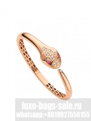 Bvlgari Bracelet Serpenti Red