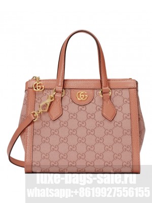 Gucci Ophidia GG Small Tote Bag 547551 Pink