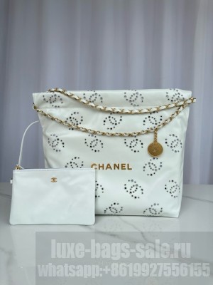 CHANEL 22 HANDBAG AS3261-B19648 white