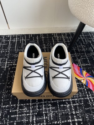 MOON BOOT PARK ICON WHITE SNEAKERS
