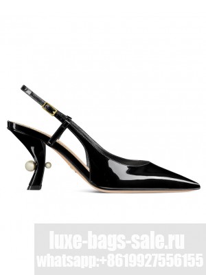 Christian Dior Women's Tribales Slingback Pump Black
