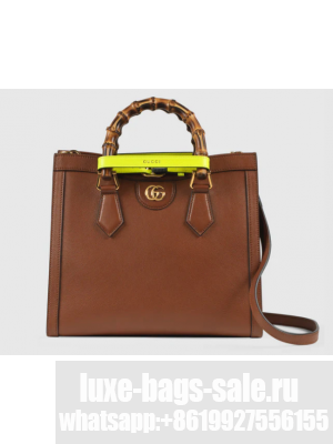 Gucci Diana small tote bag 660195 Brown