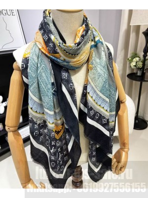 Louis Vuitton Women's Malles Merveilleuses Scarf Black