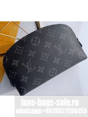 Louis Vuitton Cosmetic Pouch PM Bag Monogram Eclipse Canvas