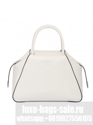 Prada Small Leather Prada Supernova Handbag 1BA366 Cream