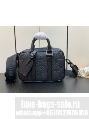 Louis Vuitton Nano Porte Documents Voyage monogram Empreinte M82770 black