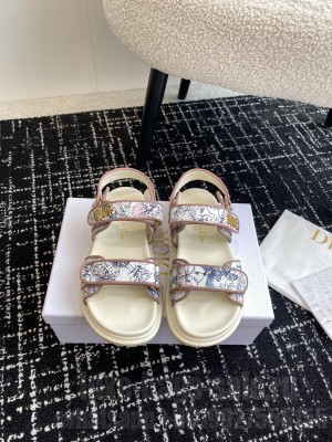 Dior Dioract Slide Sandals 017
