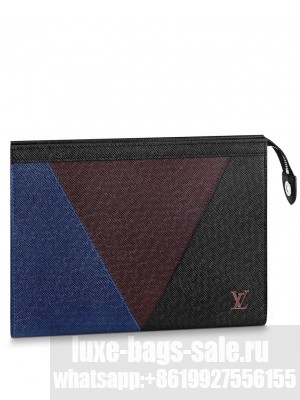 Louis Vuitton Pochette Voyage MM M30718 Black