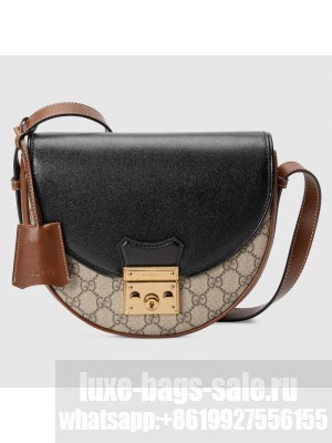 Gucci Padlock small shoulder bag 644524 Brown