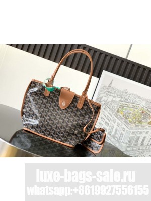 Goyard Anjou Mini Bag Black & Tan