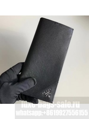 Prada Leather Men's Document Holder Wallet 2MV836 2M0836 08