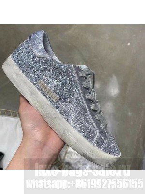 Golden Goose GGDB Sequins Sneaker Silver Spring/Summer 2021 Collection 17