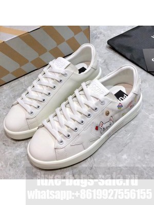 Golden Goose Graffiti White Calfskin Sneaker Spring/Summer 2021 Collection  