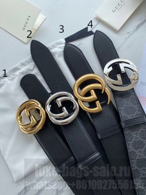 Gucci Belt 40mm with GG Buckle 2020 (4 Colors) Collection