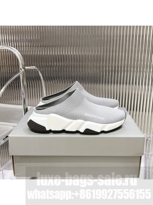 Balenciaga Unisex Speed Recycled Knit Mule Slip-On Sneakers 04