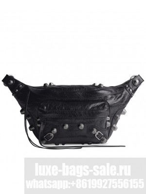 Balenciaga Le Cagole Medium Beltpack Black