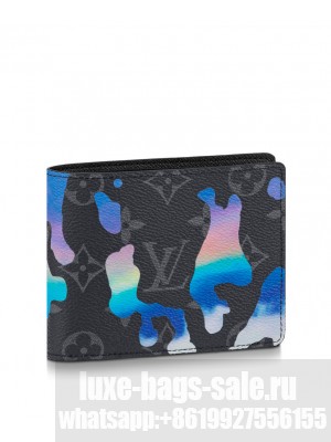 Louis Vuitton Multiple Wallet M81750 Black