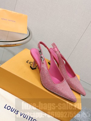 Louis Vuitton Women's 6.5cm Sparkle Slingback Pump 012