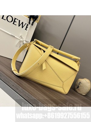 Loewe Puzzle Bag Leather 1209 yellow