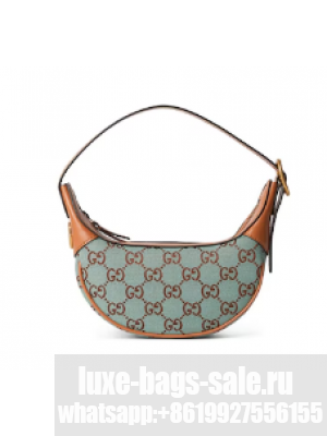 Gucci OPHIDIA SUPER MINI SHOULDER BAG 783124 Pale blue