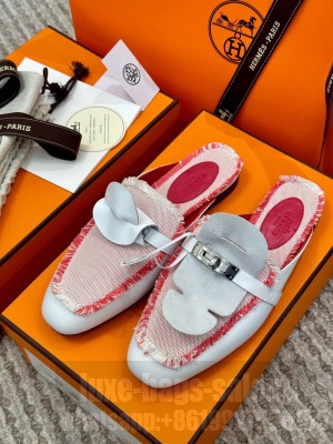 Hermes Women's OZ Mule Pink
