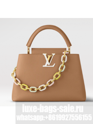 Louis Vuitton Capucines MM M21652 Hazelnut Brown