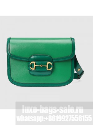 Gucci Horsebit 1955 small shoulder bag 602204 green