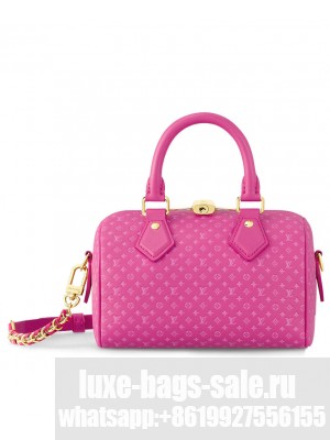 Louis Vuitton Speedy Bandouliere 20 M22286 Peachblow