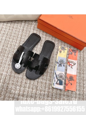 Hermes Oran Flat Slide Sandals 2023 Collection 046