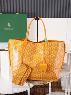 Goyard Anjou GM Bag Yellow