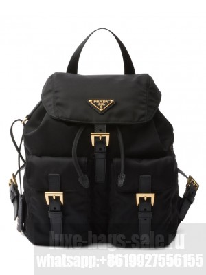 Prada Fever - Edition Fever Nylon Backpack Black