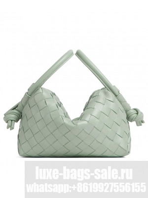 Bottega Veneta Small Loop Cross-Body Bag Green