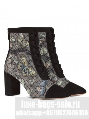 Christian Dior Women's Naughtily-D Ankle Boot Black