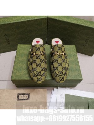 GUCCI PRINCETOWN GG MULTICOLOR HORSEBIT SLIPPER 08 2021 Collection