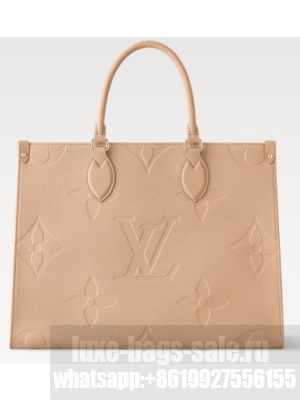 Louis Vuitton NEW OnTheGo MM M14255 Sand
