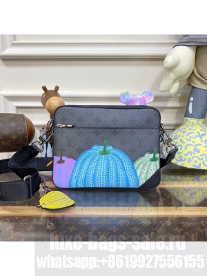 Louis Vuitton Monogram Eclipse TRIO MESSENGER M46435