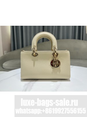 DIOR small Lady D-Sire My ABCDior Bag Bull Leather M11509T Naked